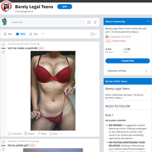 Reddit Barely Legal Teens 文章缩略图