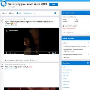 Reddit NSFW GIFS 文章缩略图