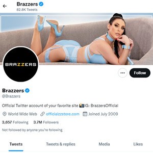 Brazzers Twitter Logo