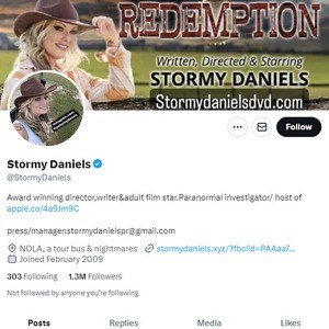 Stormy Daniels Twitter Logo