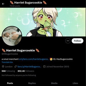 Harriet Sugarcookie Twitter Logo