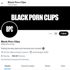 Black Porn Clips Logo