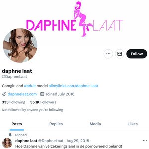 Daphne Laat Twitter Logo