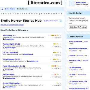 Literotica Horror Logo