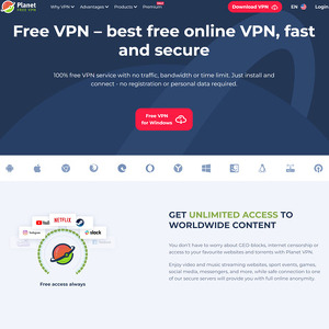 Planet VPN Logo