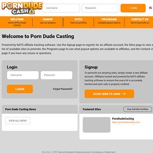 PornDudeCash Logo