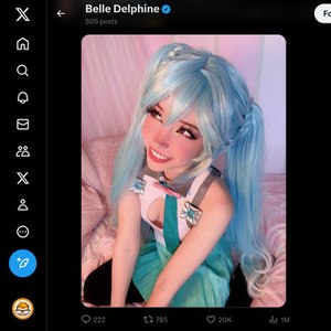 Belle Delphine Logo